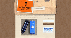 Desktop Screenshot of memphisbluesamps.com