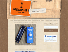 Tablet Screenshot of memphisbluesamps.com